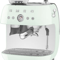 Smeg - 50's Retro Style Double Thermoblock Pastel Green Espresso Machine - EGF03PGUS - DISCONTINUED