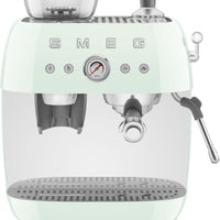 Smeg - 50's Retro Style Double Thermoblock Pastel Green Espresso Machine - EGF03PGUS - DISCONTINUED