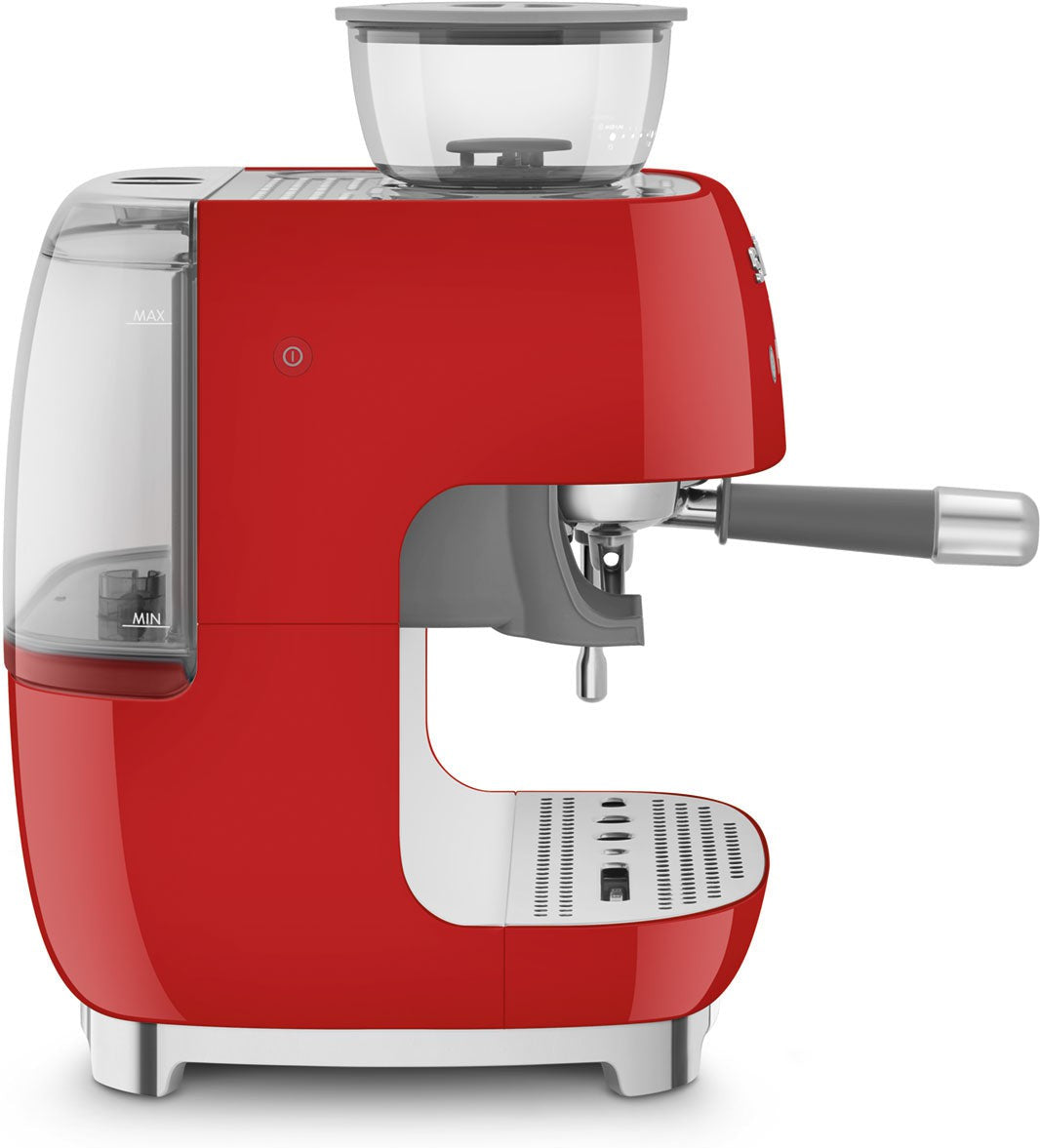Smeg - 50's Retro Style Double Thermoblock Red Espresso Machine - EGF03RDUS