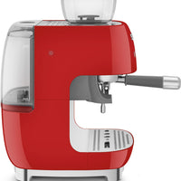 Smeg - 50's Retro Style Double Thermoblock Red Espresso Machine - EGF03RDUS