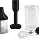 Smeg - 50's Retro Style Immersion Black Hand Blender With Accessories - HBF22BLUS