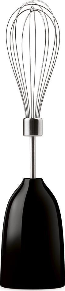 Smeg - 50's Retro Style Immersion Black Hand Blender With Accessories - HBF22BLUS - DISCONTINUED