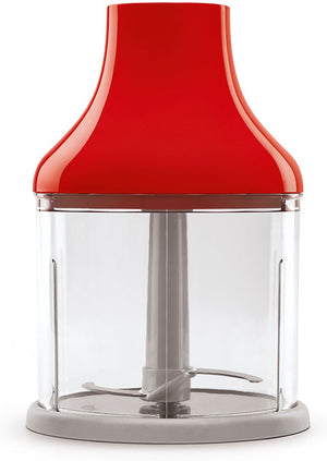 Smeg - 50's Retro Style Immersion Red Hand Blender With Accessories - HBF22RDUS