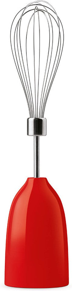 Smeg - 50's Retro Style Immersion Red Hand Blender With Accessories - HBF22RDUS - DISCONTINUED