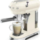 Smeg - 50's Retro Style Manual Cream Espresso Machine - ECF02CRUS