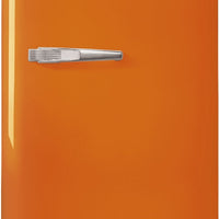 Smeg - 50's Retro Style Orange Compact Refrigerator - FAB5UROR3 (Special Order Item)