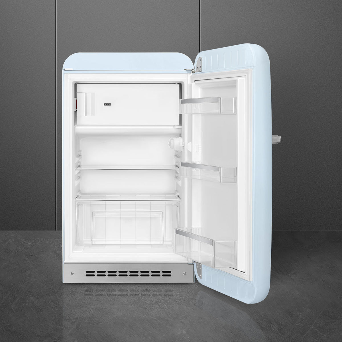 Smeg - 50's Retro Style Pastel Blue Compact Refrigerator - FAB10URPB3 (Special Order Item)