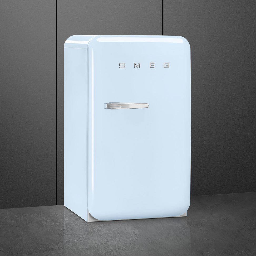 Smeg - 50's Retro Style Pastel Blue Compact Refrigerator - FAB10URPB3 (Special Order Item)