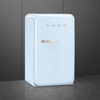 Smeg - 50's Retro Style Pastel Blue Compact Refrigerator - FAB10URPB3 (Special Order Item)