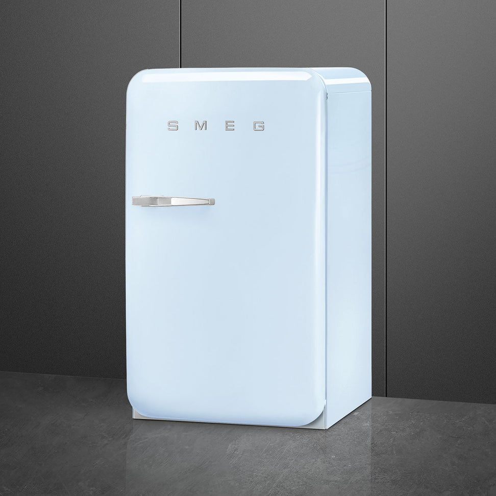 Smeg - 50's Retro Style Pastel Blue Compact Refrigerator - FAB10URPB3 (Special Order Item)