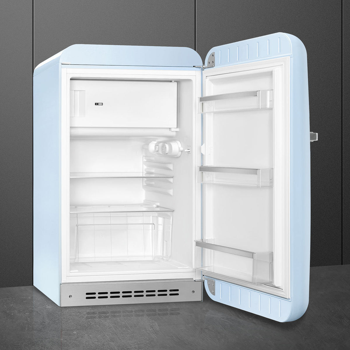 Smeg - 50's Retro Style Pastel Blue Compact Refrigerator - FAB10URPB3 (Special Order Item)