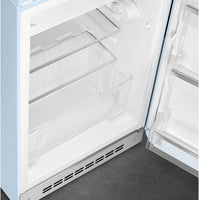 Smeg - 50's Retro Style Pastel Blue Compact Refrigerator - FAB10URPB3 (Special Order Item)