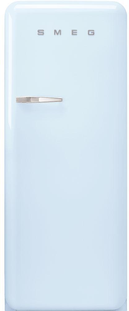 Smeg - 50's Retro Style Pastel Blue Right Hinge Refrigerator - FAB28URPB3 (Special Order Item)