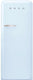 Smeg - 50's Retro Style Pastel Blue Right Hinge Refrigerator - FAB28URPB3 (Special Order Item)