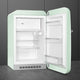 Smeg - 50's Retro Style Pastel Green Compact Refrigerator - FAB10URPG3