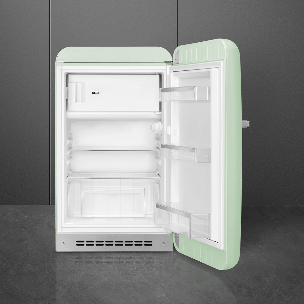 Smeg - 50's Retro Style Pastel Green Compact Refrigerator - FAB10URPG3 (Special Order Item)