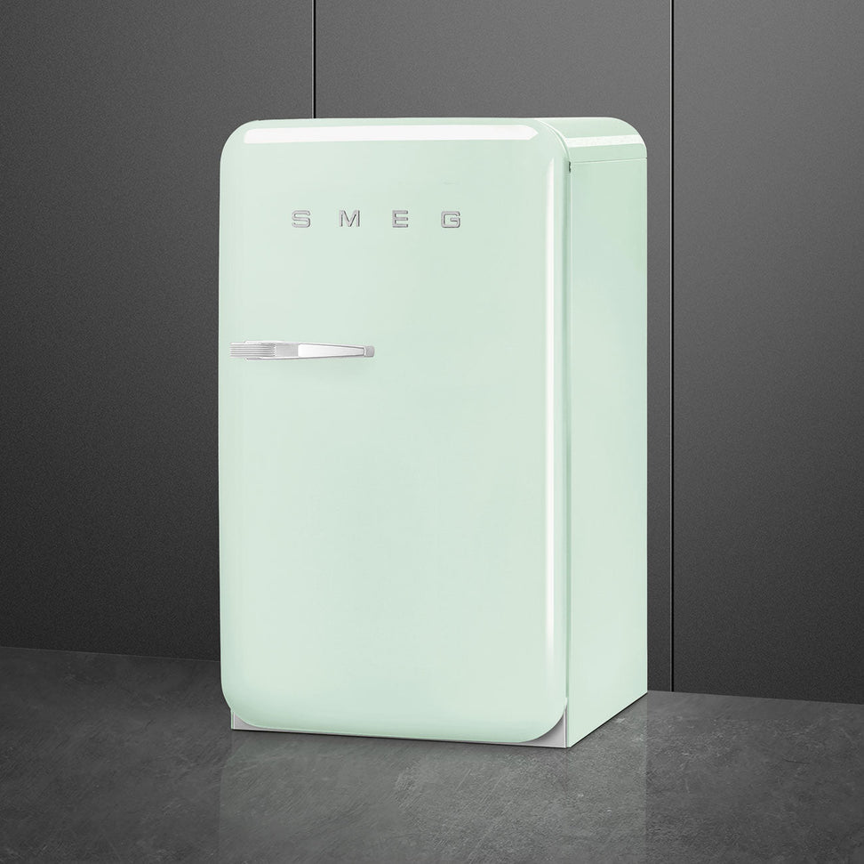 Smeg - 50's Retro Style Pastel Green Compact Refrigerator - FAB10URPG3 (Special Order Item)