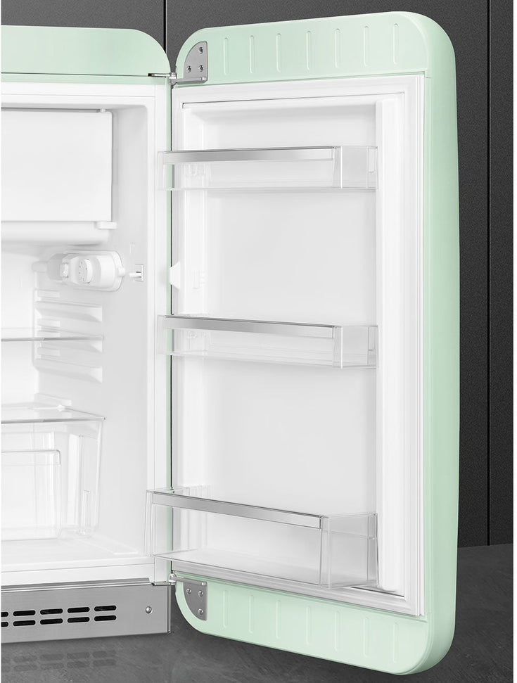 Smeg - 50's Retro Style Pastel Green Compact Refrigerator - FAB10URPG3 (Special Order Item)