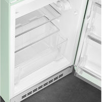 Smeg - 50's Retro Style Pastel Green Compact Refrigerator - FAB10URPG3 (Special Order Item)