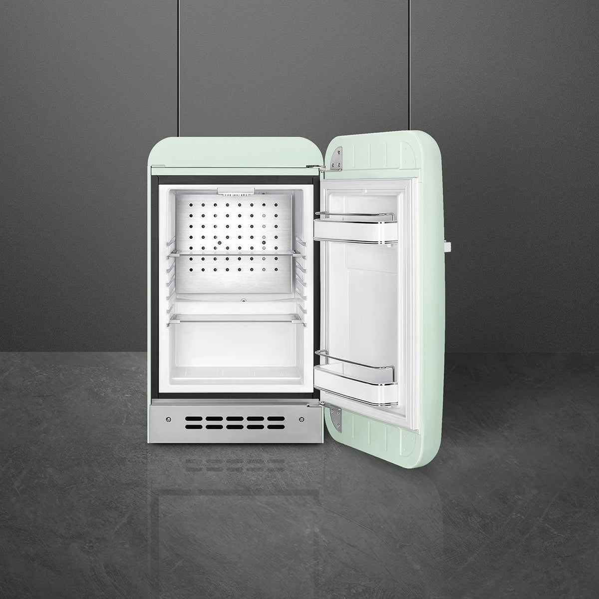 Smeg - 50's Retro Style Pastel Green Compact Refrigerator - FAB5URPG3 (Special Order Item)