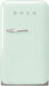Smeg - 50's Retro Style Pastel Green Compact Refrigerator - FAB5URPG3 (Special Order Item)