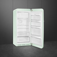 Smeg - 50's Retro Style Pastel Green Right Hinge Refrigerator - FAB28URPG3 (Special Order Item)