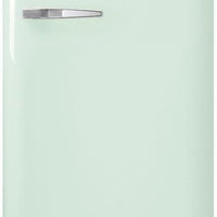 Smeg - 50's Retro Style Pastel Green Right Hinge Refrigerator - FAB28URPG3 (Special Order Item)