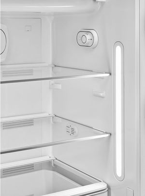 Smeg - 50's Retro Style Pastel Green Right Hinge Refrigerator/Freezer - FAB28URPG3