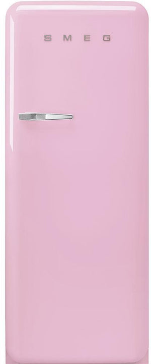Smeg - 50's Retro Style Pink Right Hinge Refrigerator/Freezer - FAB28URPK3