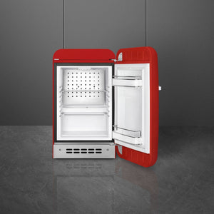 Smeg - 50's Retro Style Red Compact Refrigerator - FAB5URRD3