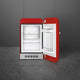Smeg - 50's Retro Style Red Compact Refrigerator - FAB5URRD3