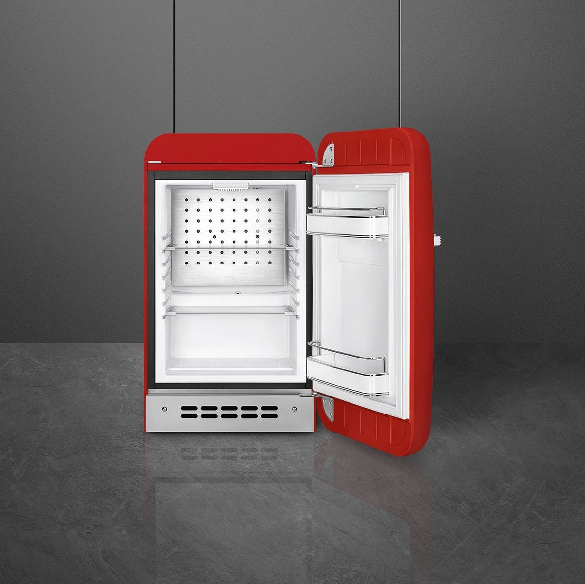 Smeg - 50's Retro Style Red Compact Refrigerator - FAB5URRD3 (Special Order Item)