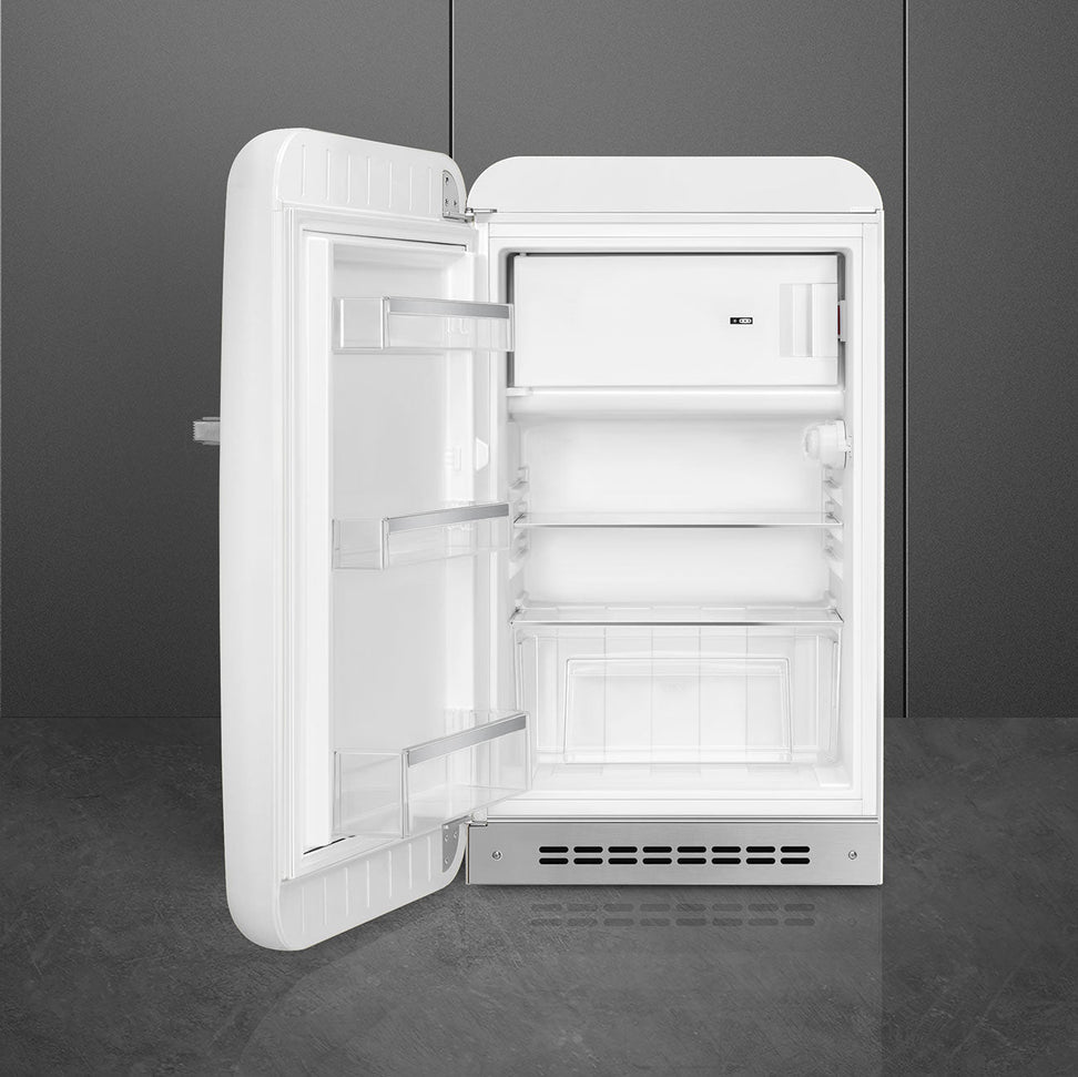 Smeg - 50's Retro Style White Compact Refrigerator - FAB10ULWH3 (Special Order Item)