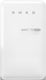 Smeg - 50's Retro Style White Compact Refrigerator - FAB10ULWH3