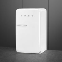 Smeg - 50's Retro Style White Compact Refrigerator - FAB10URWH3 (Special Order Item)