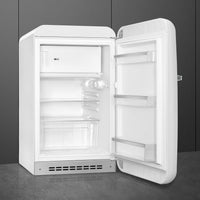 Smeg - 50's Retro Style White Compact Refrigerator - FAB10URWH3 (Special Order Item)
