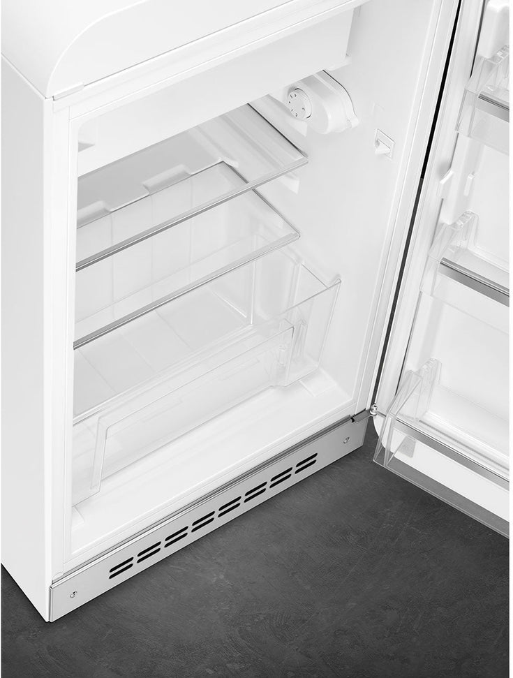 Smeg - 50's Retro Style White Compact Refrigerator - FAB10URWH3 (Special Order Item)