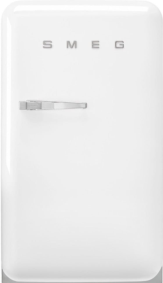 Smeg - 50's Retro Style White Compact Refrigerator - FAB10URWH3 (Special Order Item)
