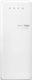 Smeg - 50's Retro Style White Left Hinge Refrigerator/Freezer - FAB28ULWH3