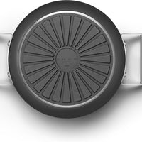 Smeg - 7.7 L 50's Style Non-Stick Casserole Black - CKFC2611BLM