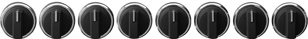 Smeg - 8 PC Classic Knob Set - 8MCCU (Special Order Item)