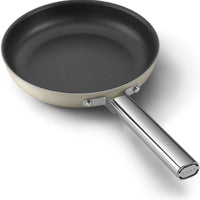 Smeg - 9.5" 50's Style Non-Stick Fry Pan Cream - CKFF2401CRM