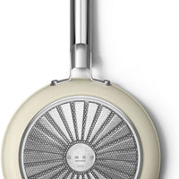 Smeg - 9.5" 50's Style Non-Stick Fry Pan Cream - CKFF2401CRM