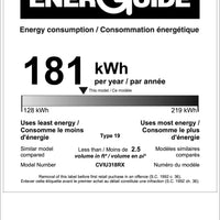 Smeg - Classic 24" 18 Bottle Built-In Wine Cooler with Left-Hand Hinge - CVIU318LX (Special Order Item)