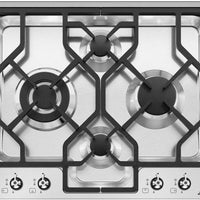 Smeg - Classic 24" Gas Cooktop with Pro Style Knobs - PGFU24X2