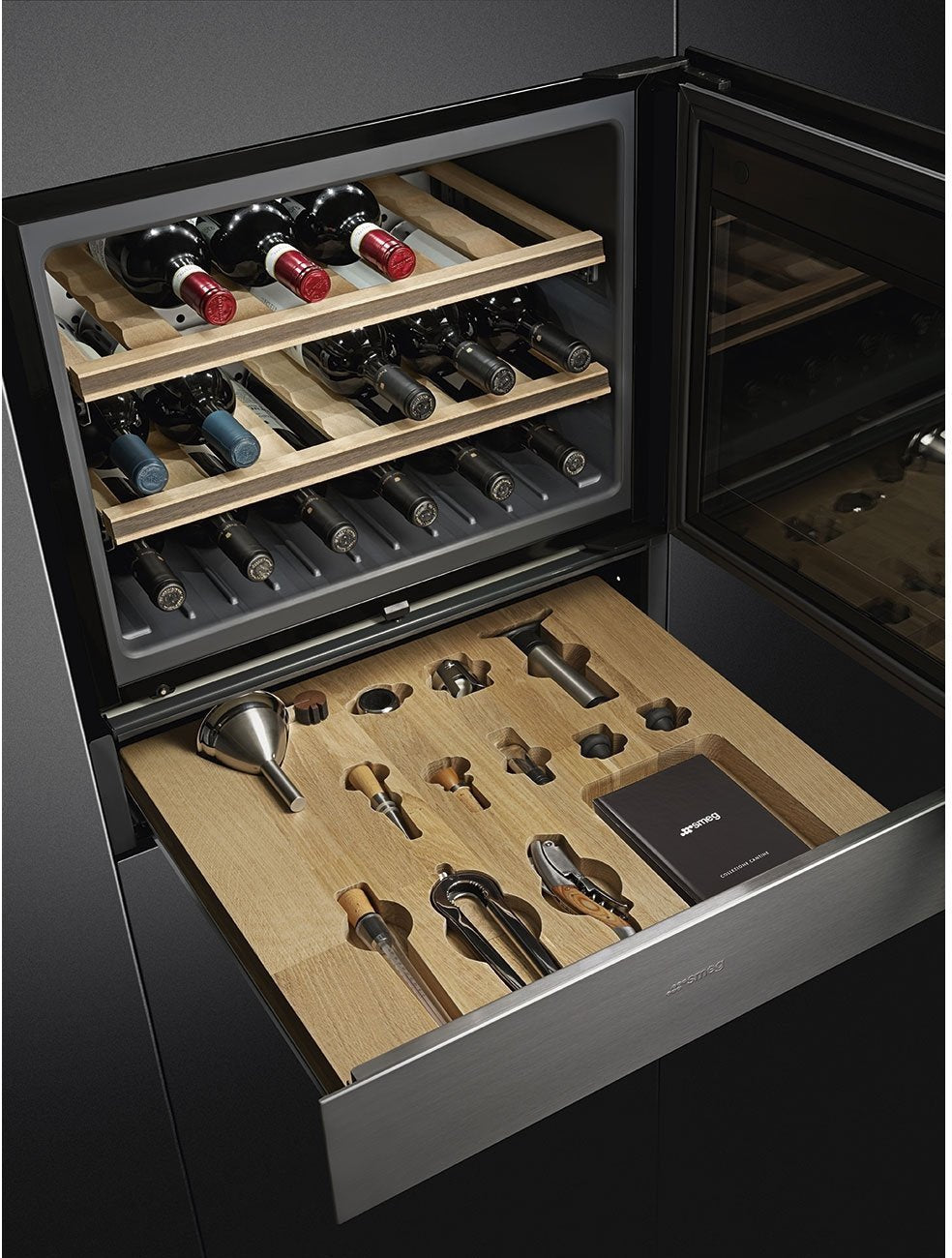 Smeg - Classic 24" Sommelier Drawer - CPS315X (Special Order Item)