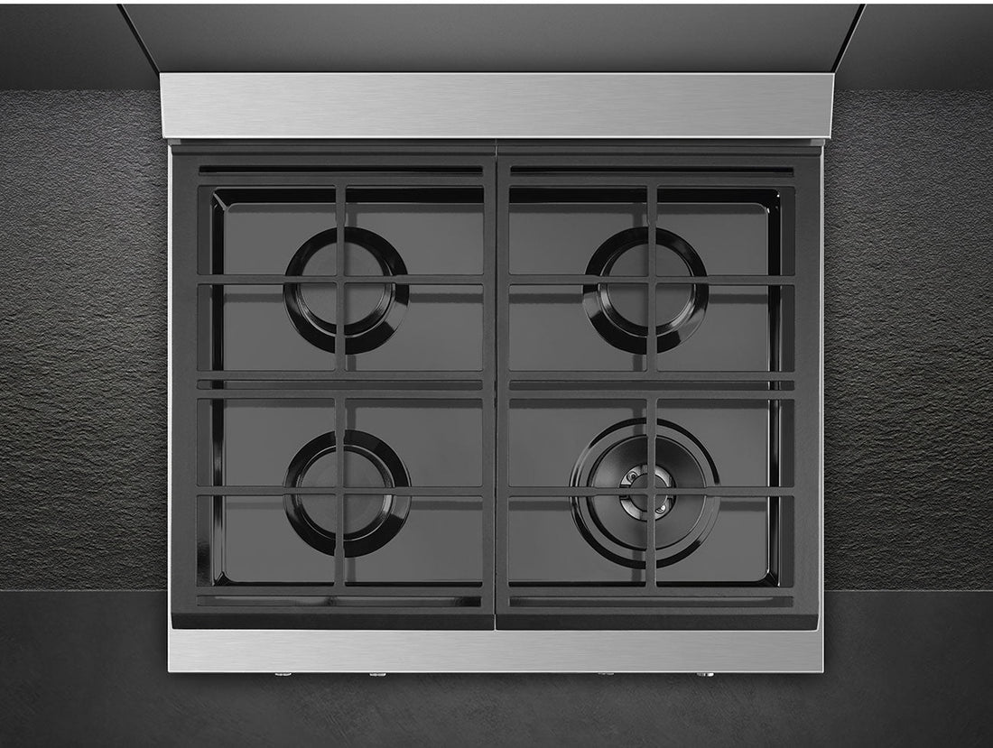 Smeg - Portofino 30" Stainless Steel Gas Rangetop - RTU304GX (Special Order Item)