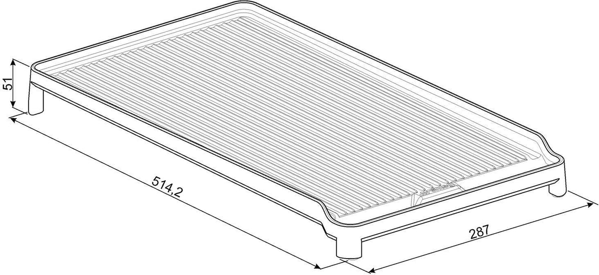 Smeg - Portofino 36" Grill Plate - BGTR9 (Special Order Item)