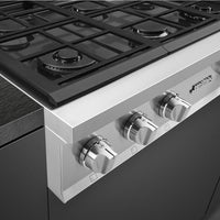 Smeg - Portofino 36" Stainless Steel Gas Rangetop - RTU366GX (Special Order Item)