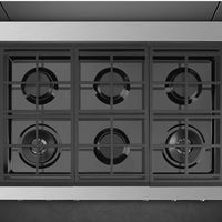 Smeg - Portofino 36" Stainless Steel Gas Rangetop - RTU366GX (Special Order Item)